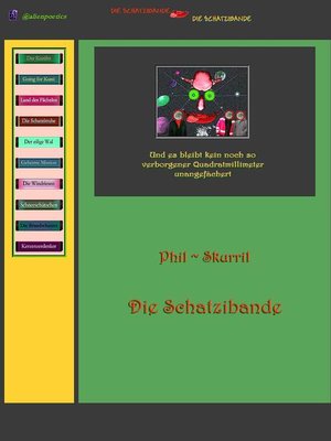 cover image of Die Schatzibande